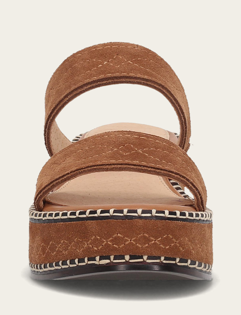 Women's Bark Joy Woodstock 2 Band Platform Slide Sandals - Bark