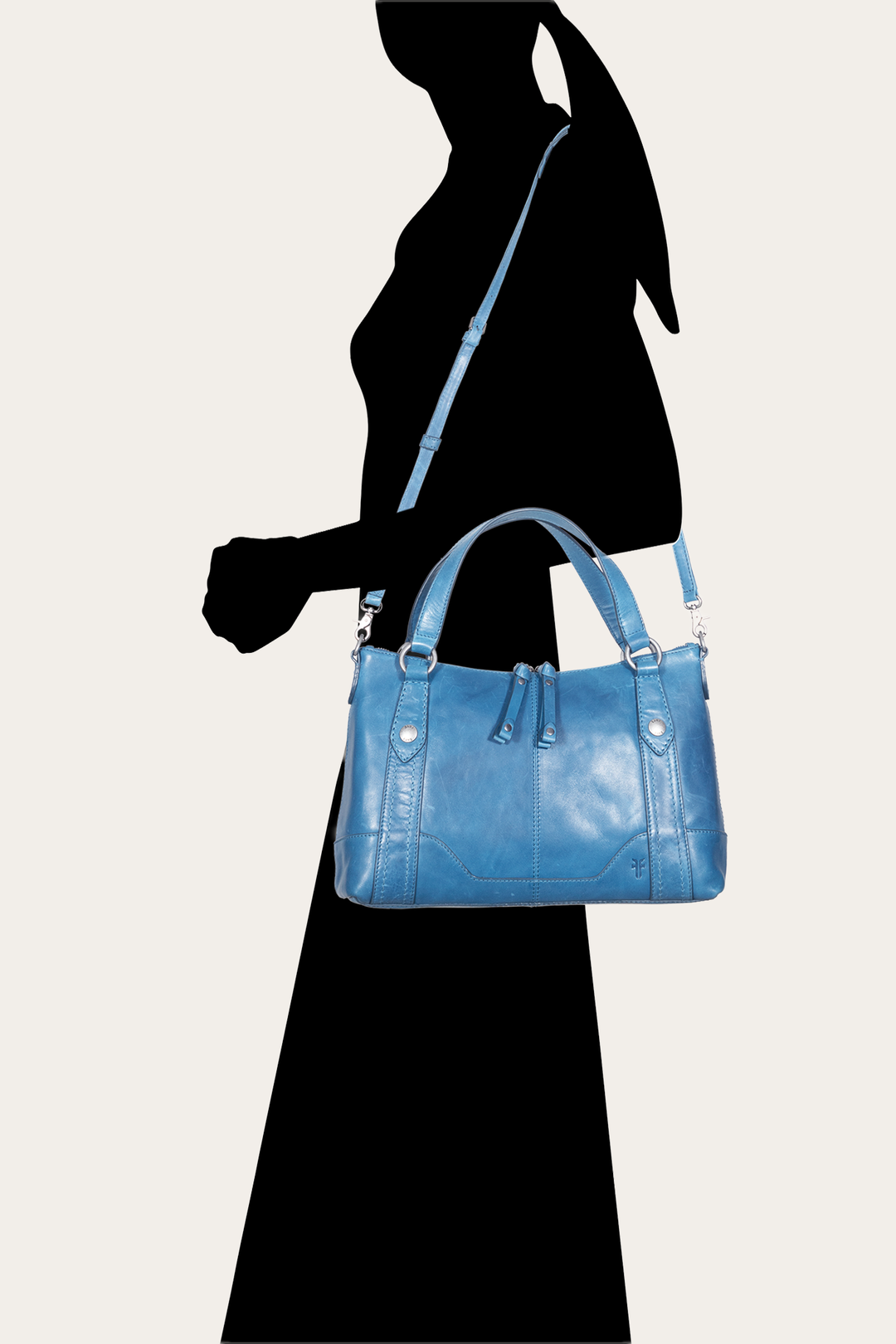 Women's Melissa Medium Satchel Handbag - Ink