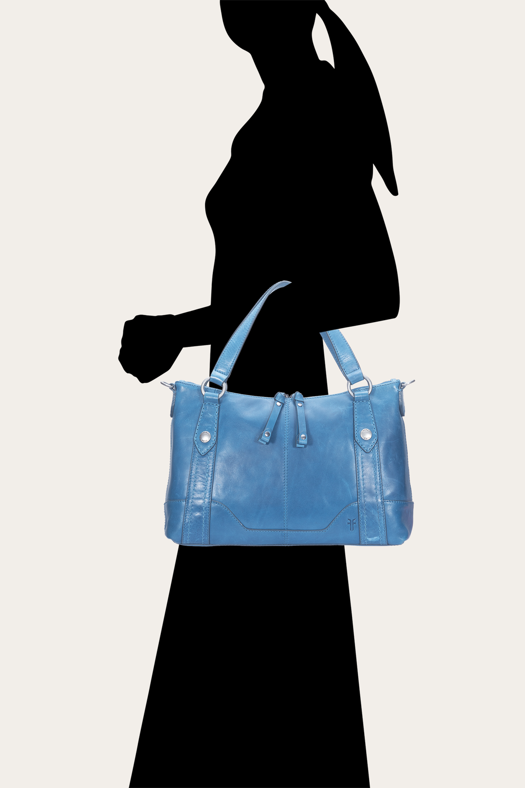 Women's Melissa Medium Satchel Handbag - Ink