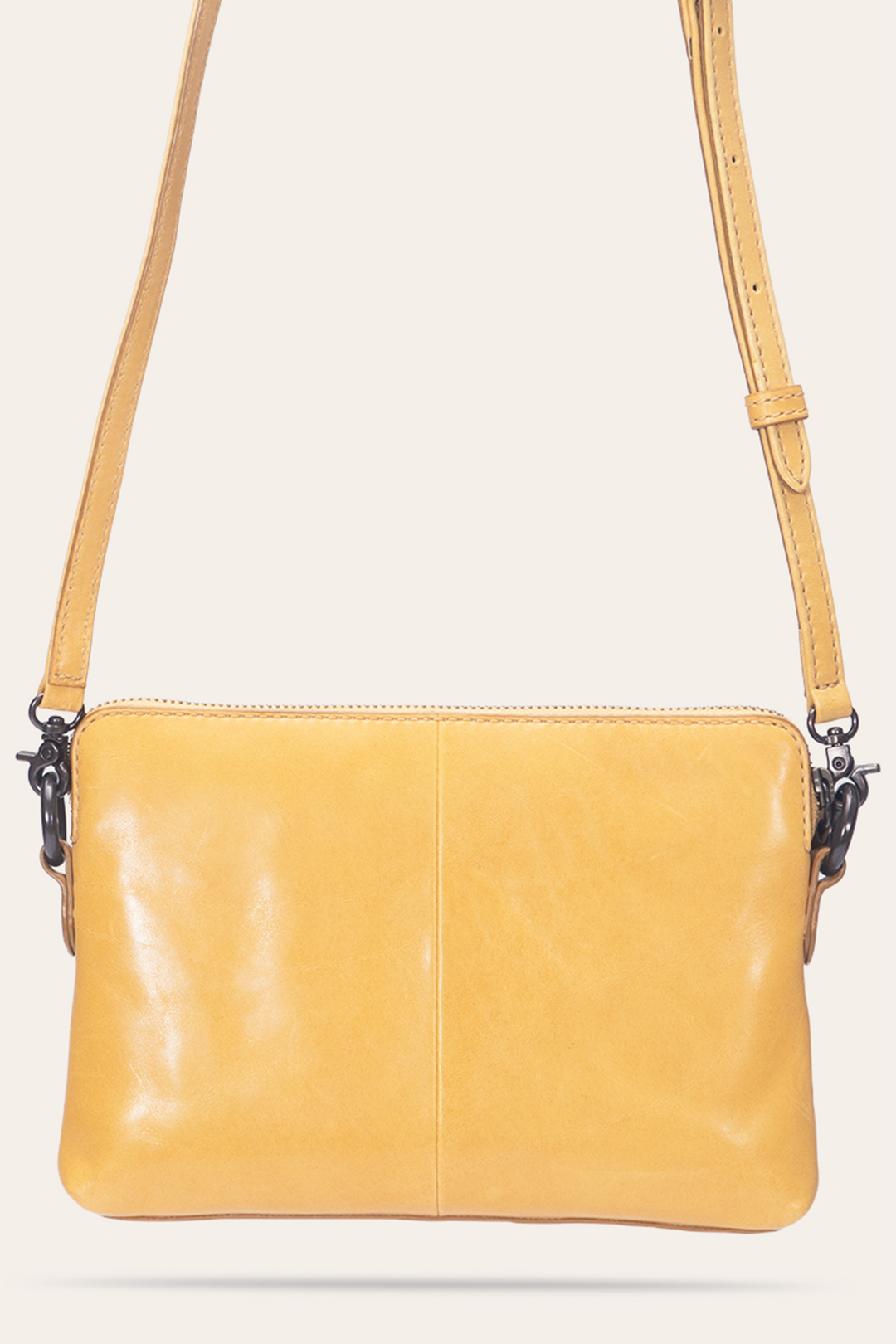Women's Melissa Wristlet Crossbody Bag - Mustard