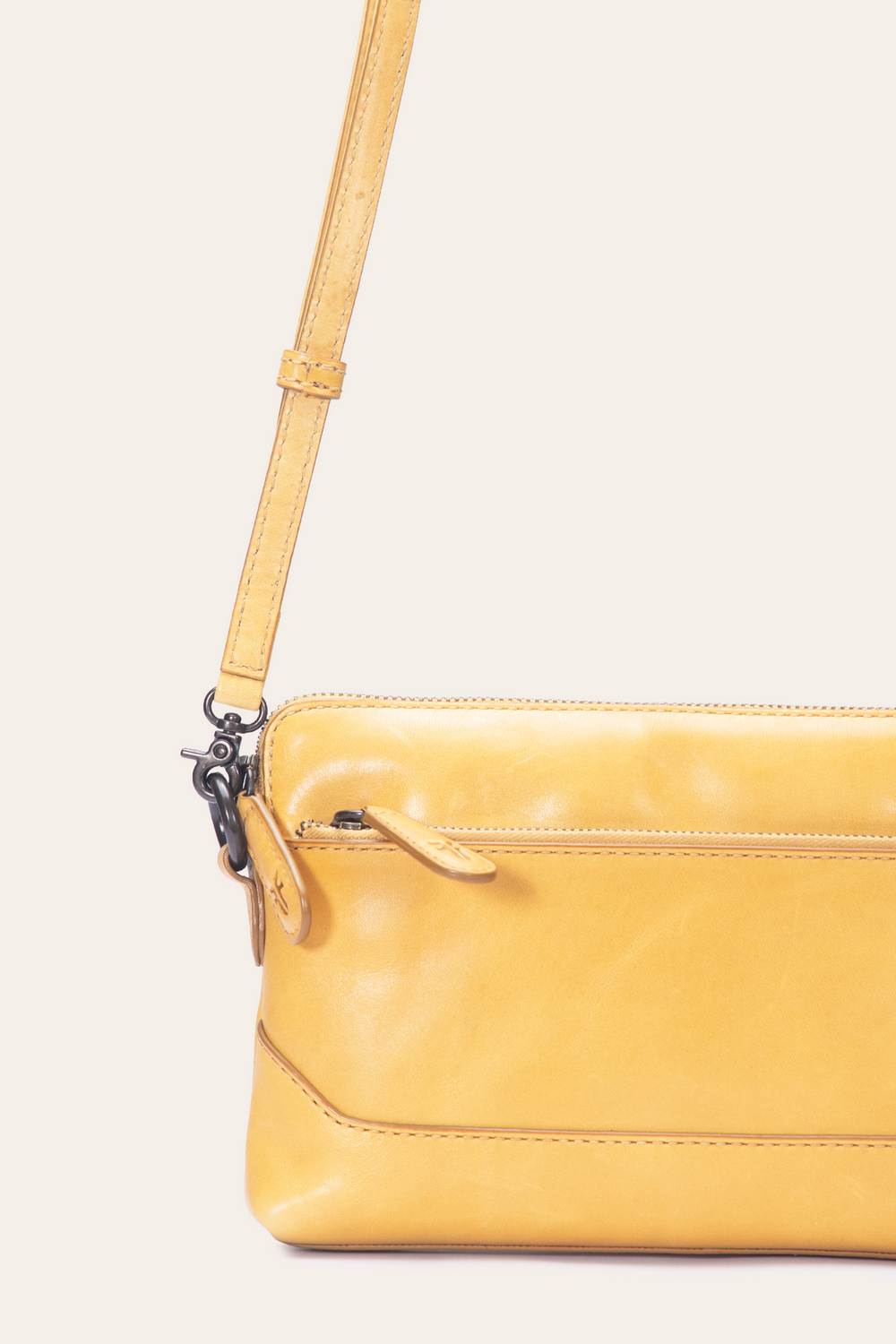 Women's Melissa Wristlet Crossbody Bag - Mustard