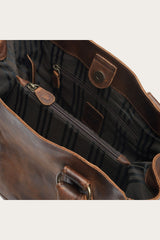 Melissa Dark Brown Tote - Dark Brown