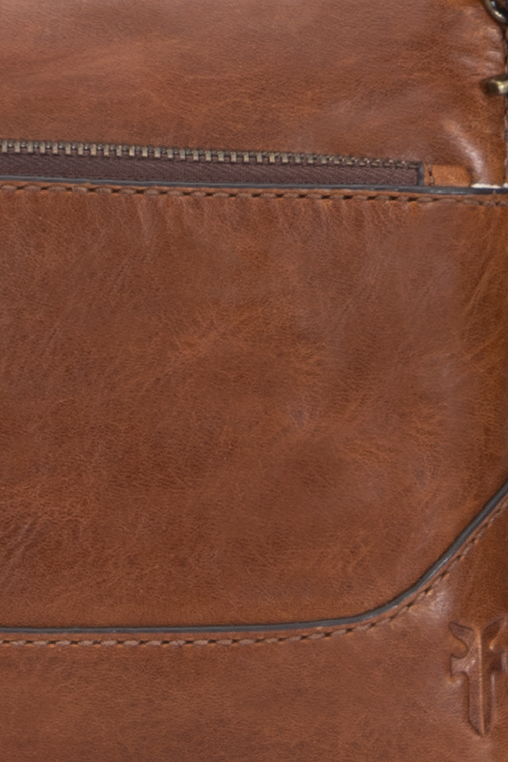 Melissa Cognac Crossbody Wristlet - Cognac