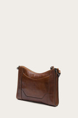 Melissa Cognac Zip Crossbody - Cognac