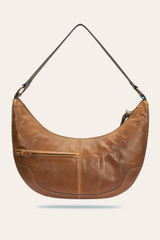 Melissa Cognac Crescent Hobo - Cognac