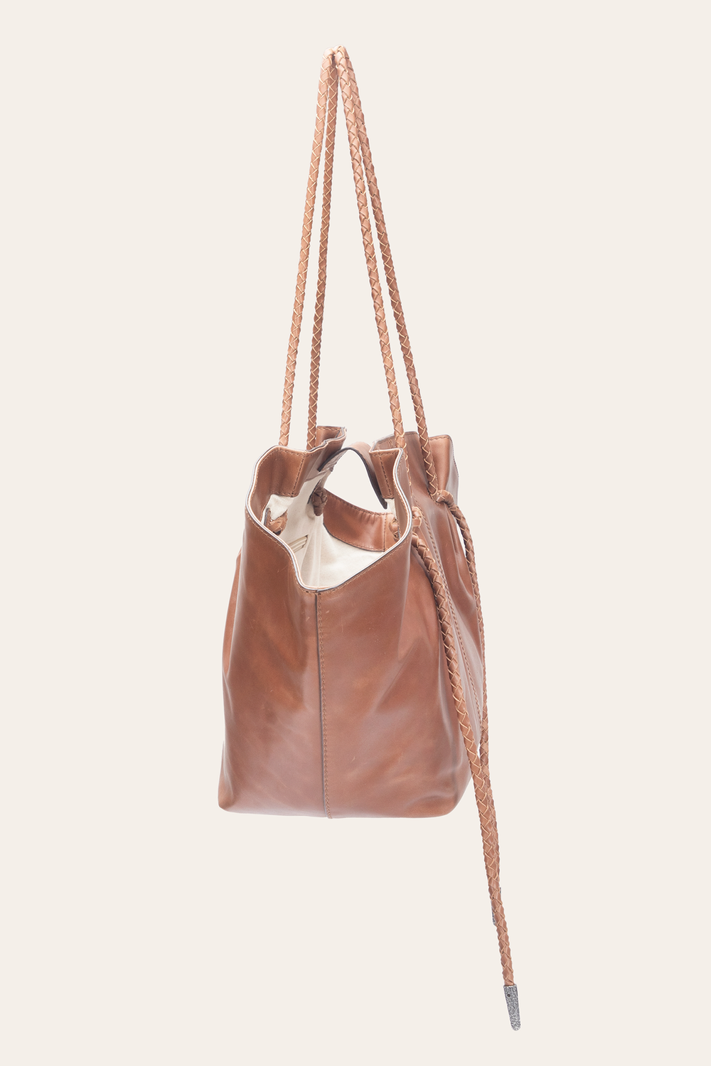 Cognac Caroline Shopper - Cognac