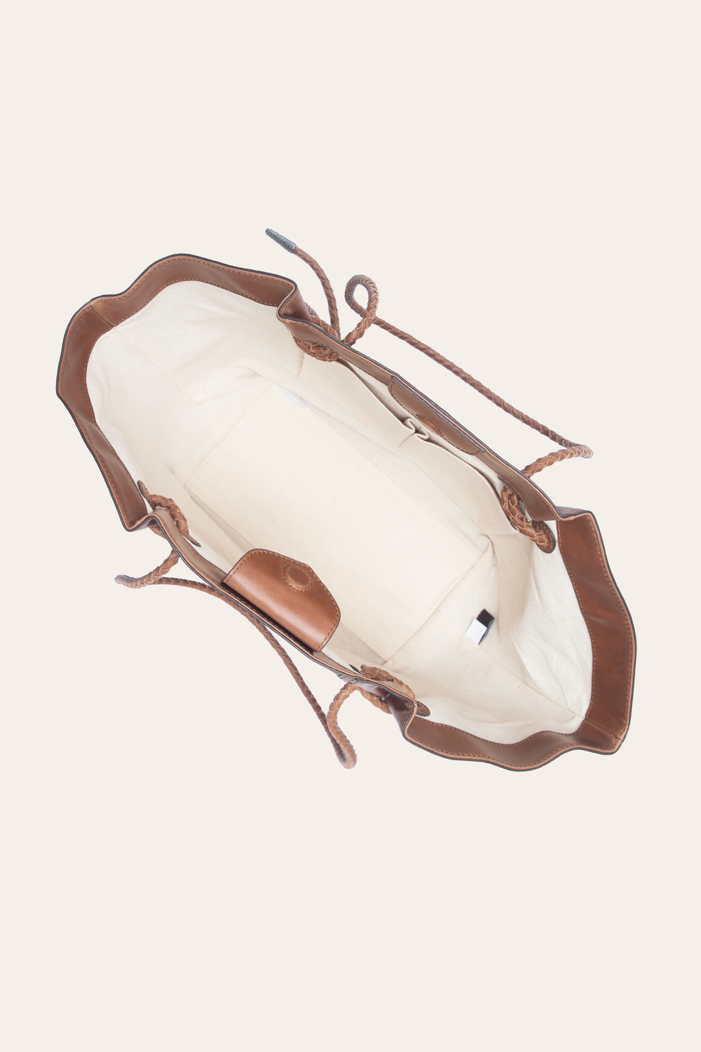 Cognac Caroline Shopper - Cognac