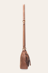 Cognac Melissa Floral Convertible Bucket - Cognac