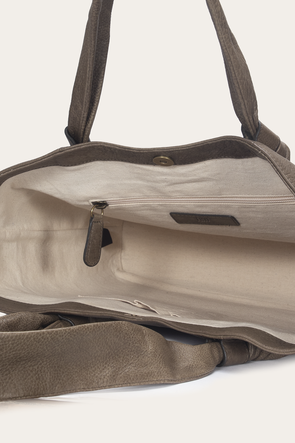 Dusty Olive Nora Knotted Tote - Dusty Olive