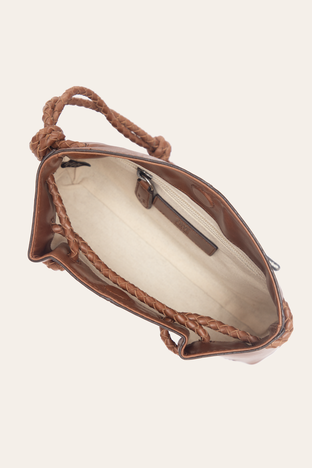 Cognac Caroline Wristlet Clutch - Cognac