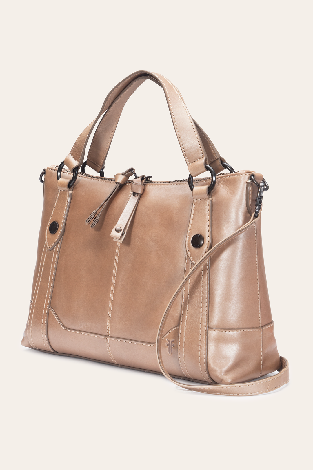 Light Bronze Melissa Medium Satchel - Light Bronze