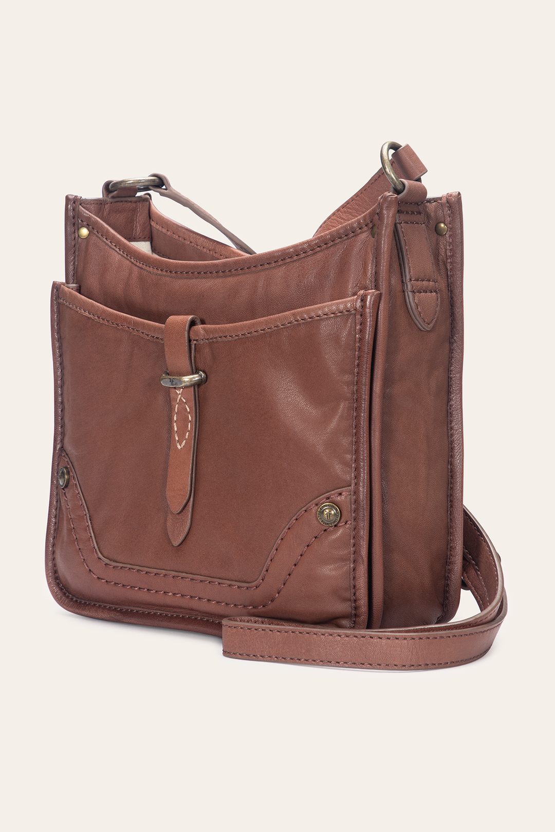 Campus Cognac Crossbody - Cognac