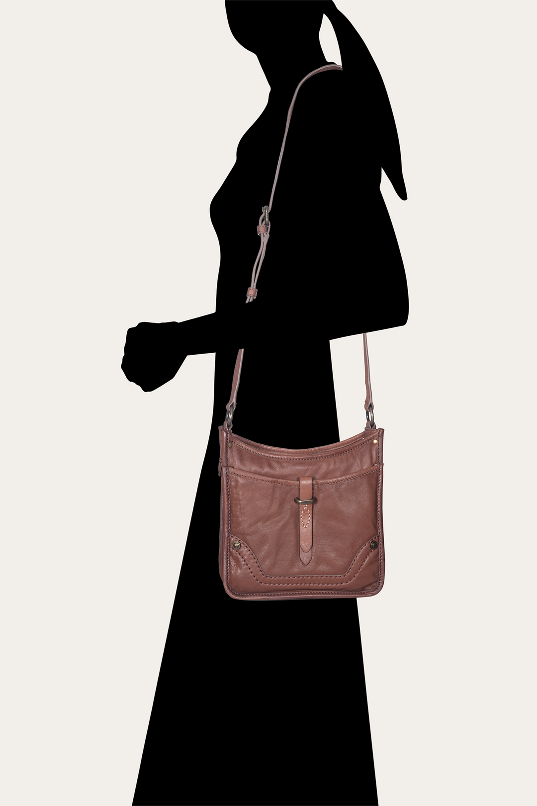 Campus Cognac Crossbody - Cognac