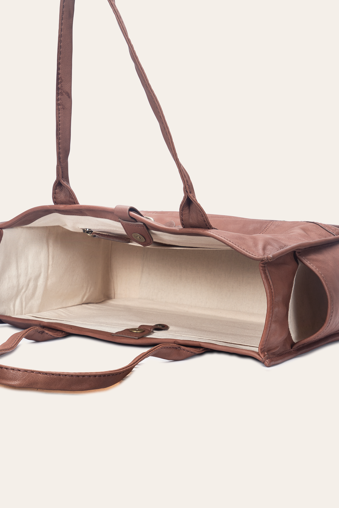 Campus Cognac Tote - Cognac