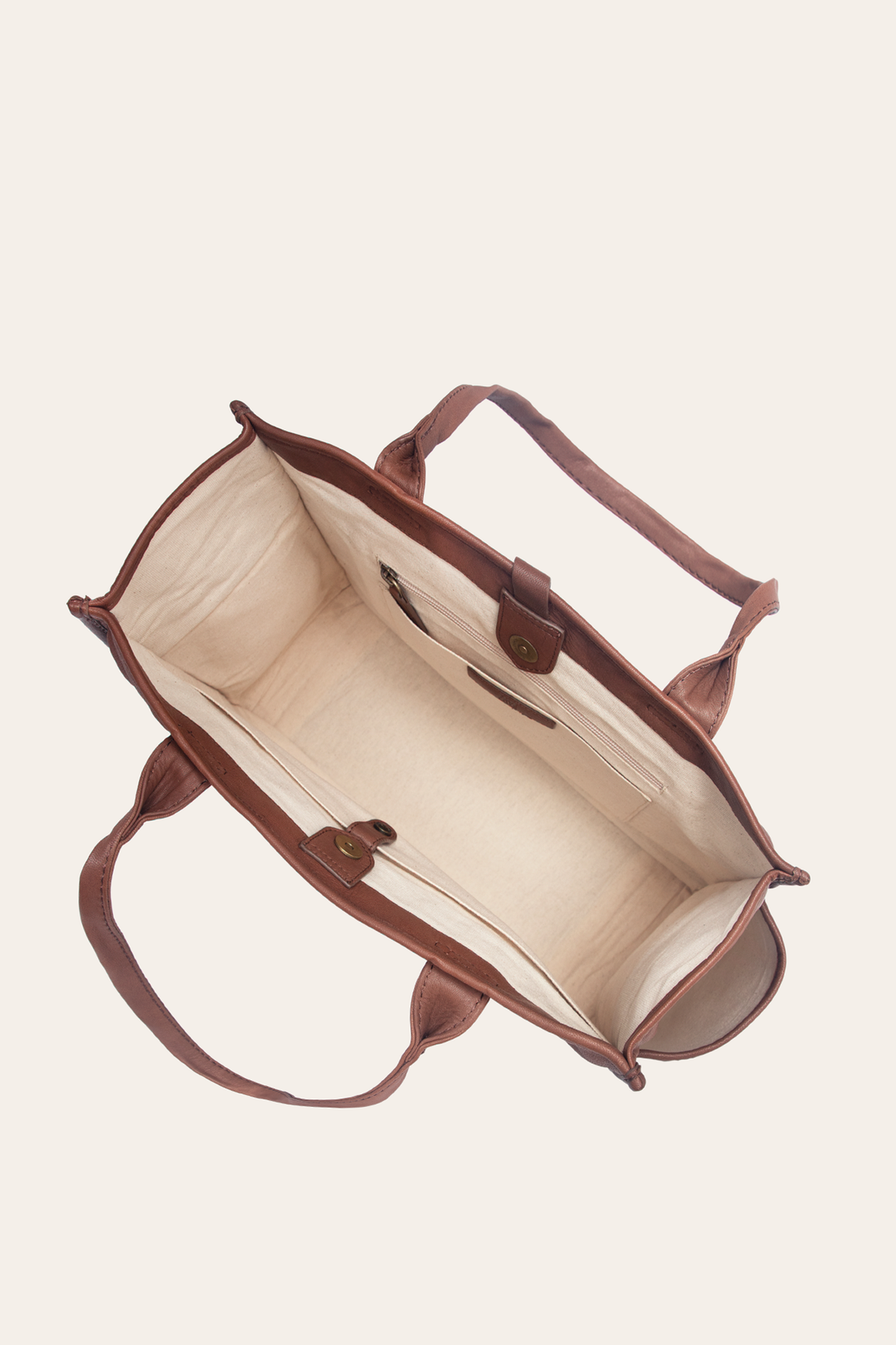 Campus Cognac Tote - Cognac