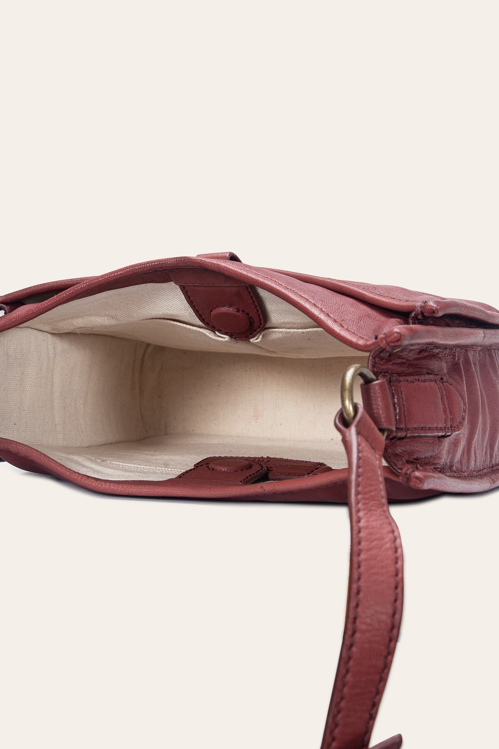 Campus Burgundy Crossbody - Burgundy