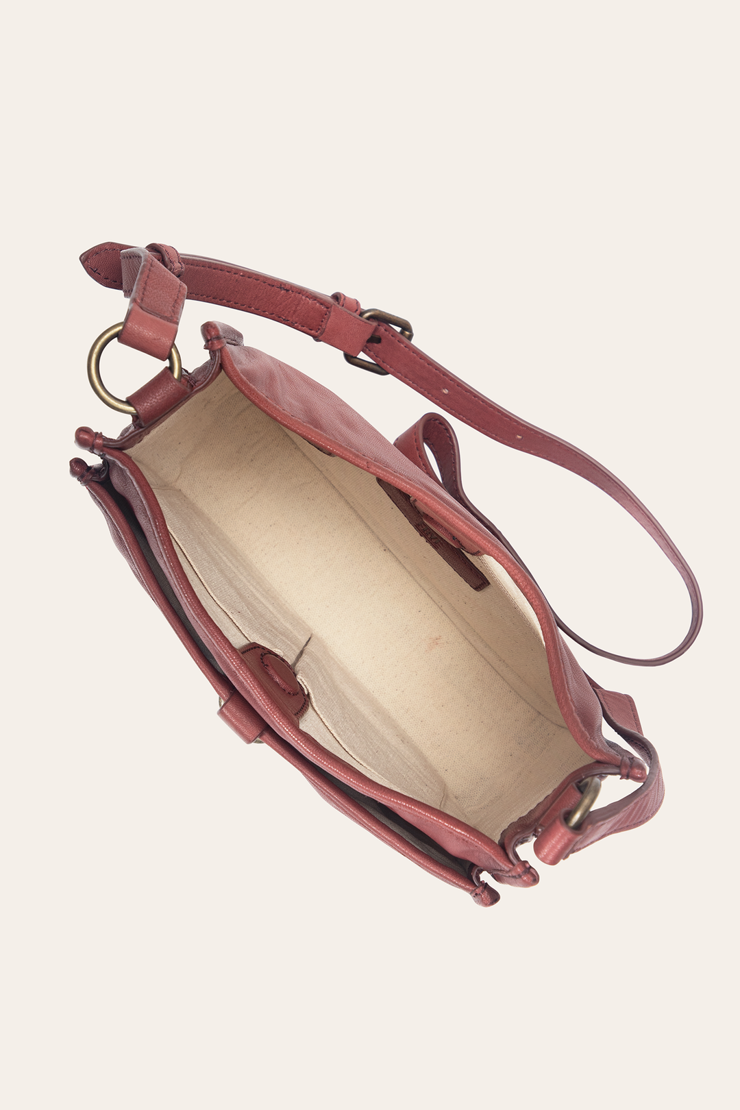 Campus Burgundy Crossbody - Burgundy