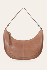 Melissa Beige Crescent Hobo - Beige