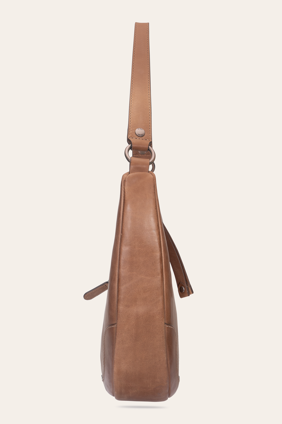 Melissa Beige Crescent Hobo - Beige