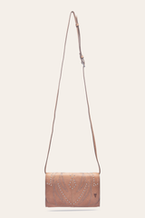 Sara Beige Wallet Crossbody - Beige