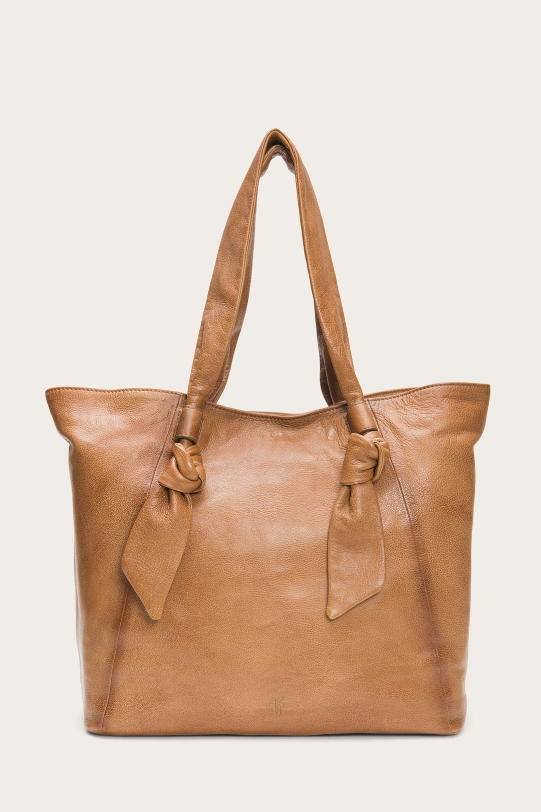 Nora Beige Knotted Tote - Beige