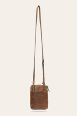 Melissa Cognac Phone Crossbody - Cognac