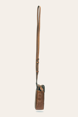 Melissa Cognac Phone Crossbody - Cognac