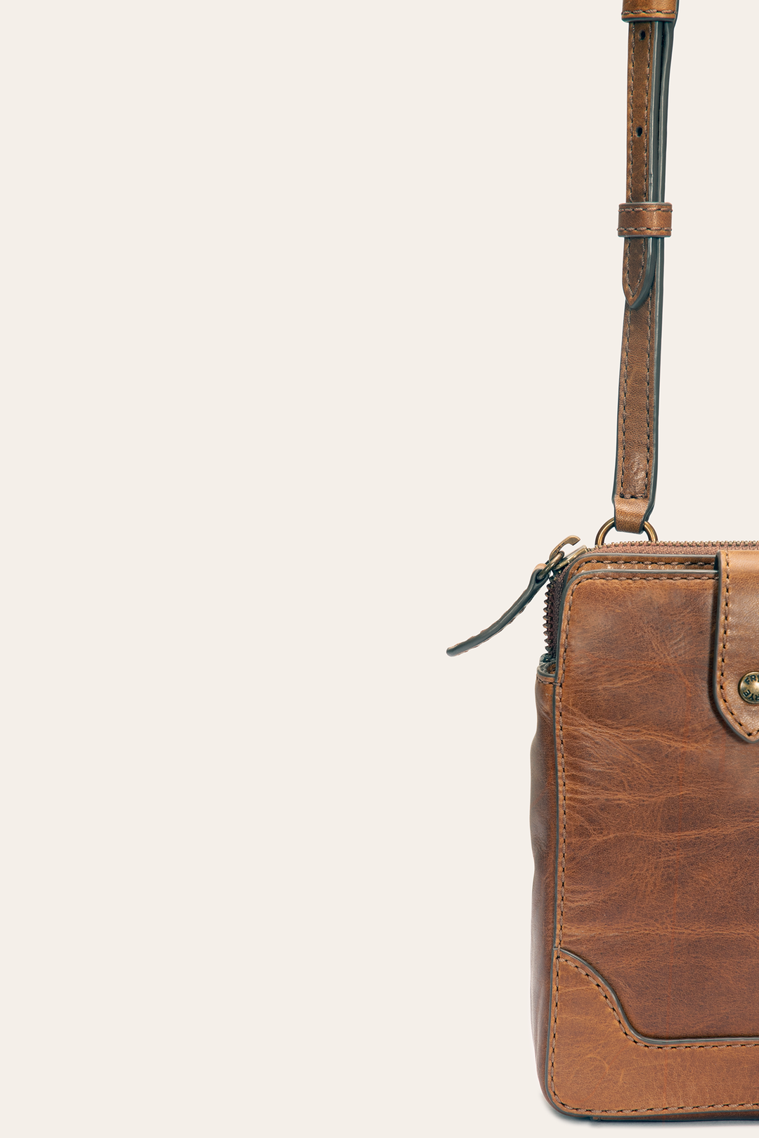 Melissa Cognac Phone Crossbody - Cognac