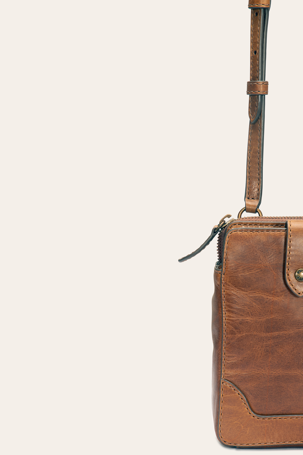 Melissa Cognac Phone Crossbody - Cognac