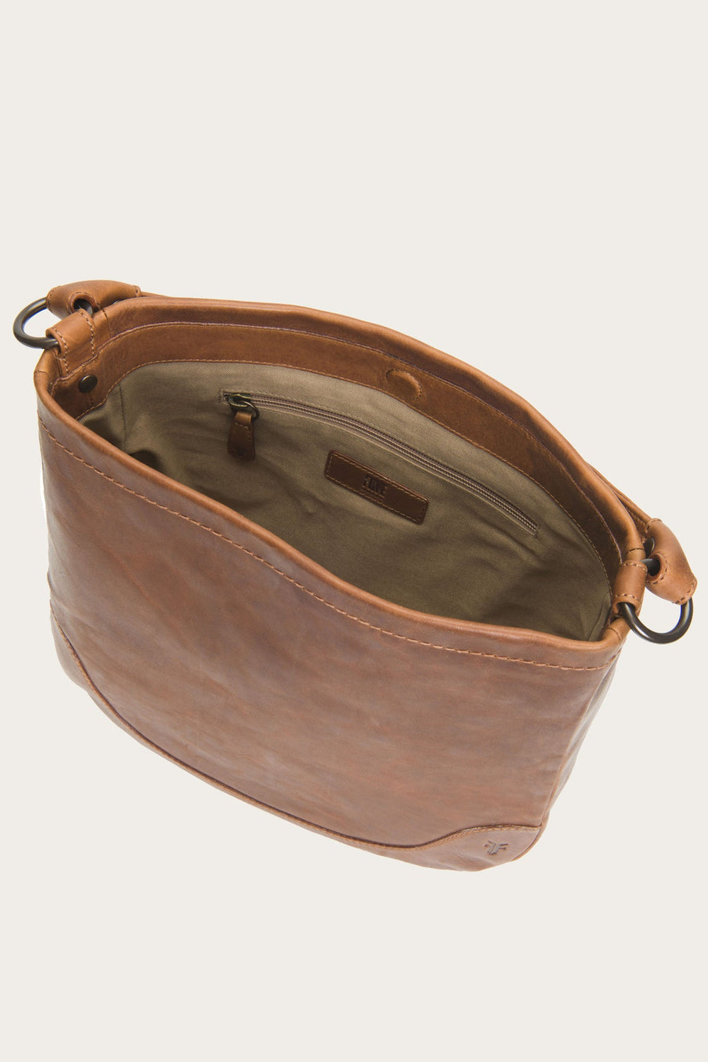 Melissa Cognac Hobo - Cognac