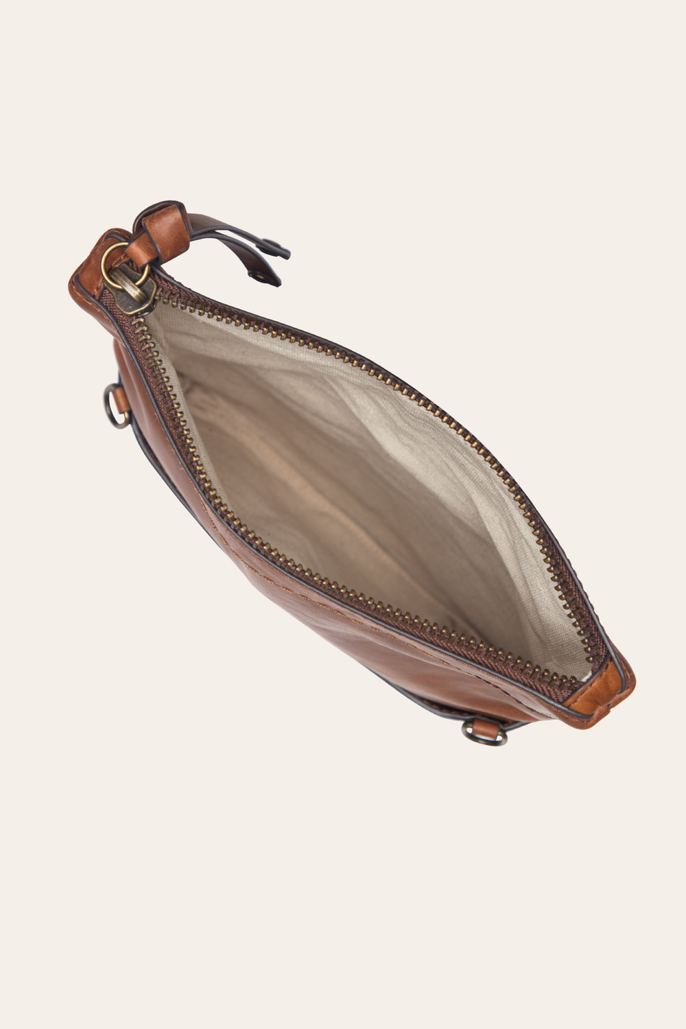 Melissa Cognac Crossbody Clutch - Cognac