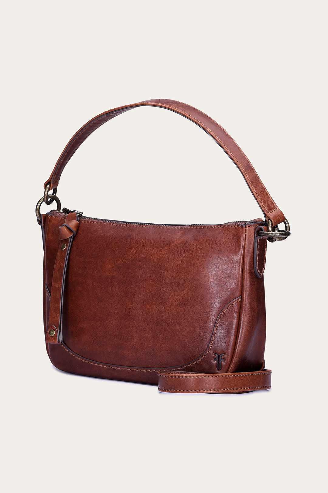 Melissa Cognac Crossbody - Cognac