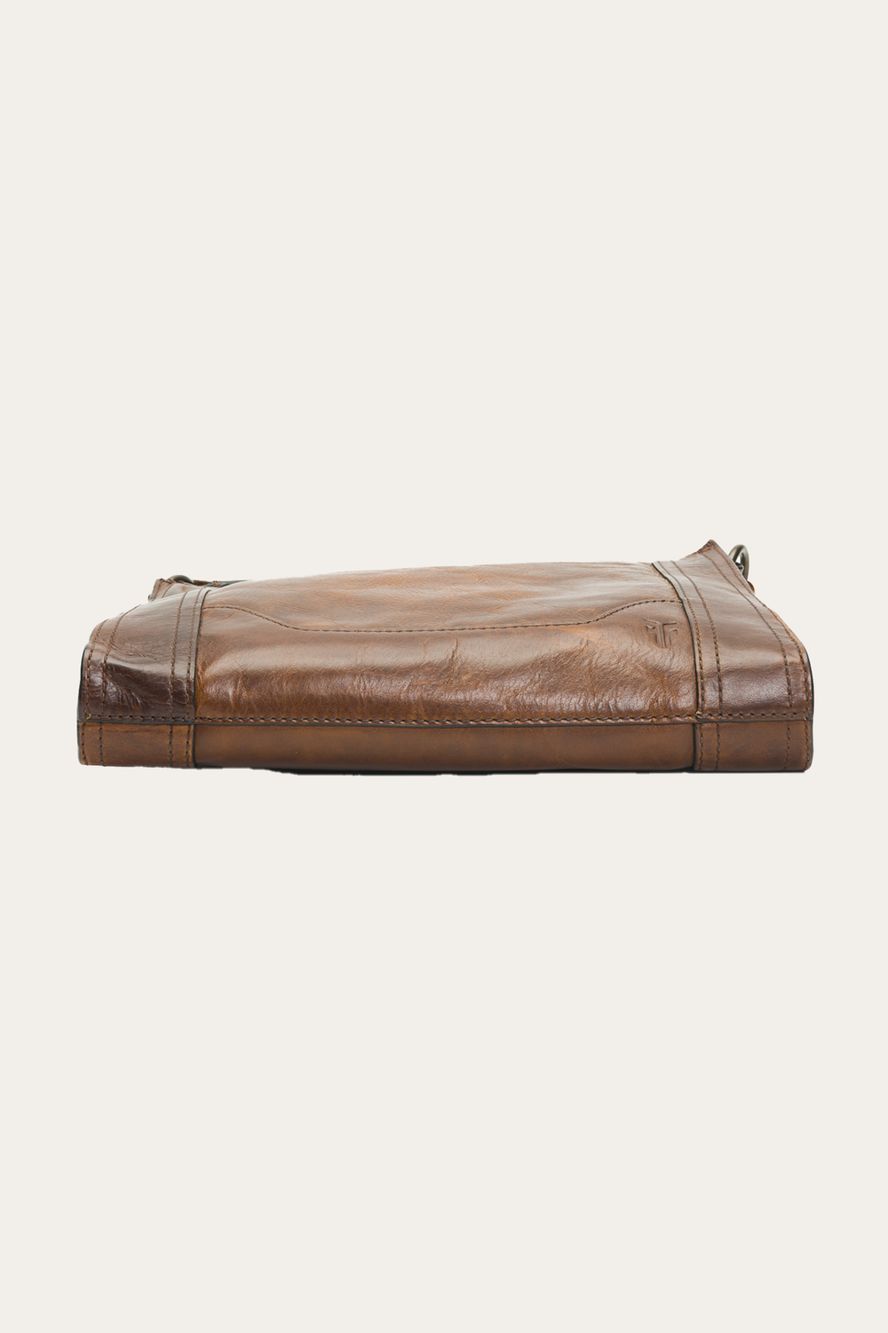 Melissa Zip Crossbody in Dark Brown - Dark Brown