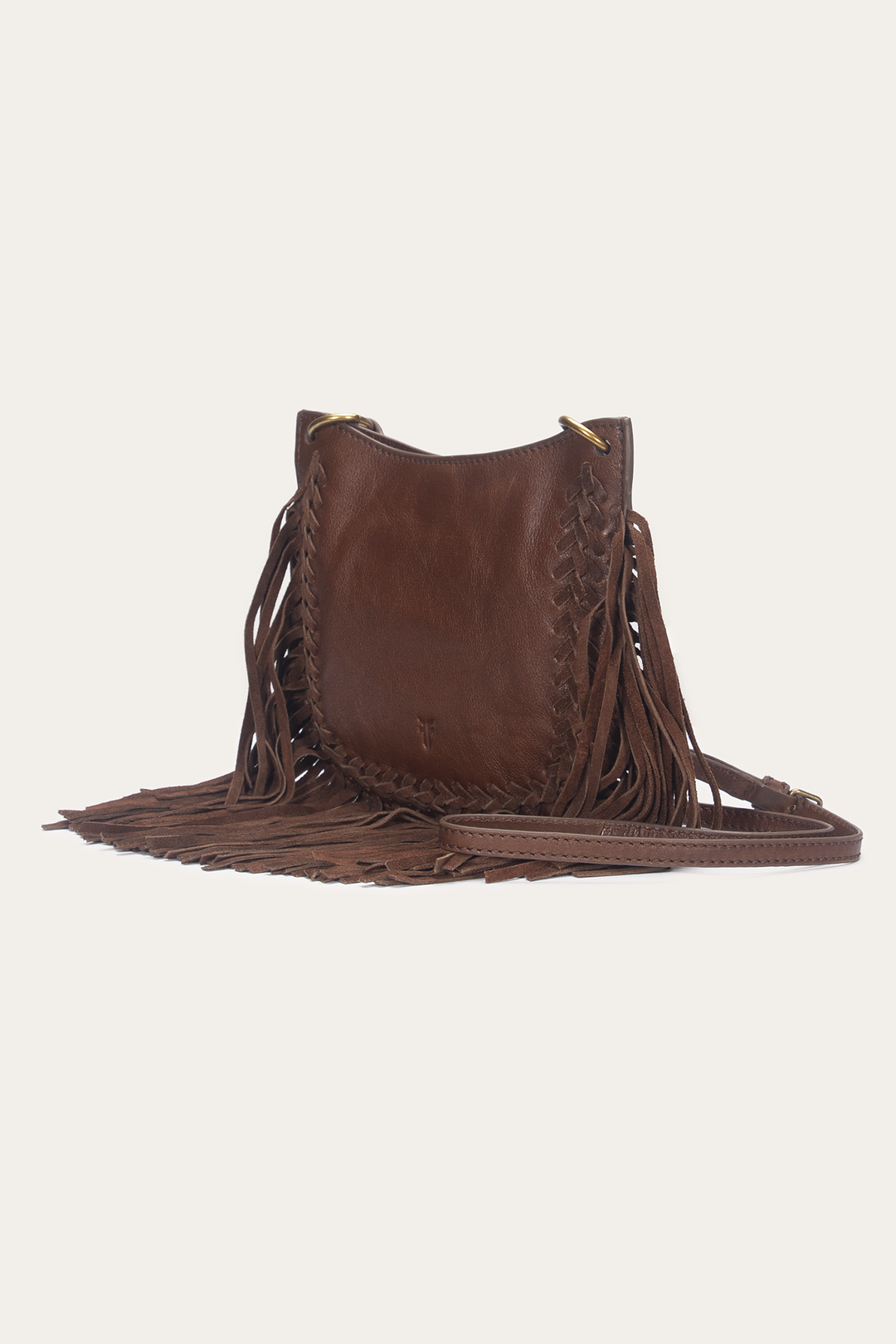 Cognac Faye Mini Crossbody - Cognac