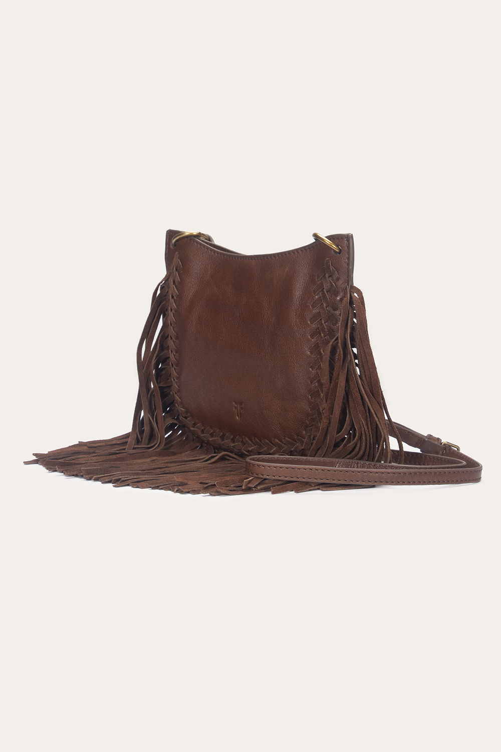 Cognac Faye Mini Crossbody - Cognac