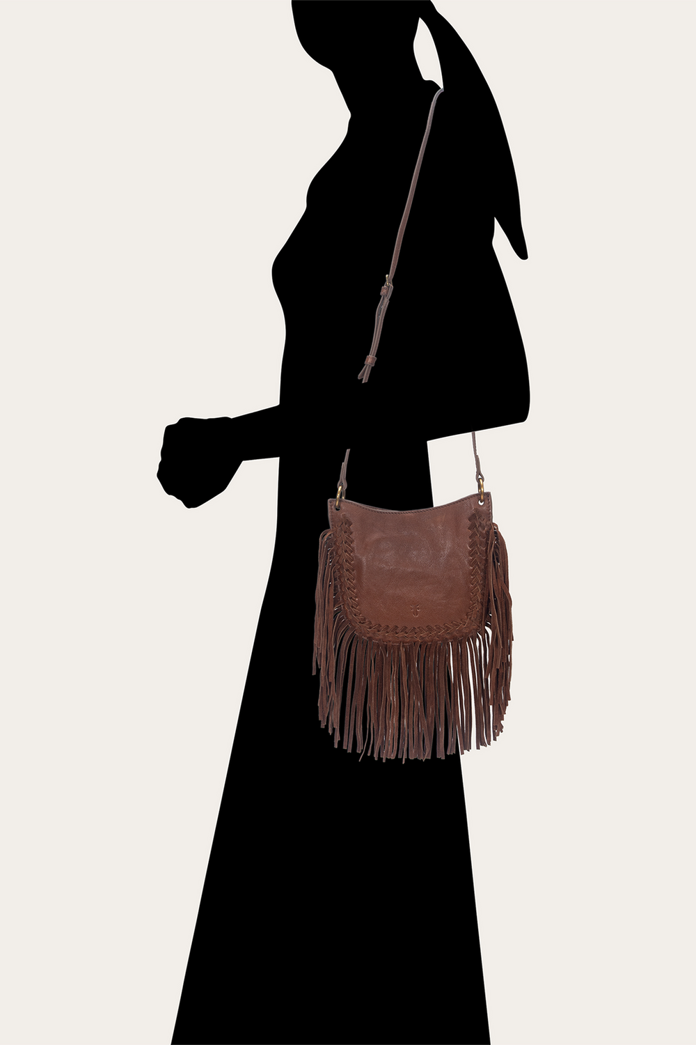 Cognac Faye Mini Crossbody - Cognac