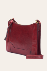 Berry Lacquer Melissa Zip Crossbody - Berry Lacquer