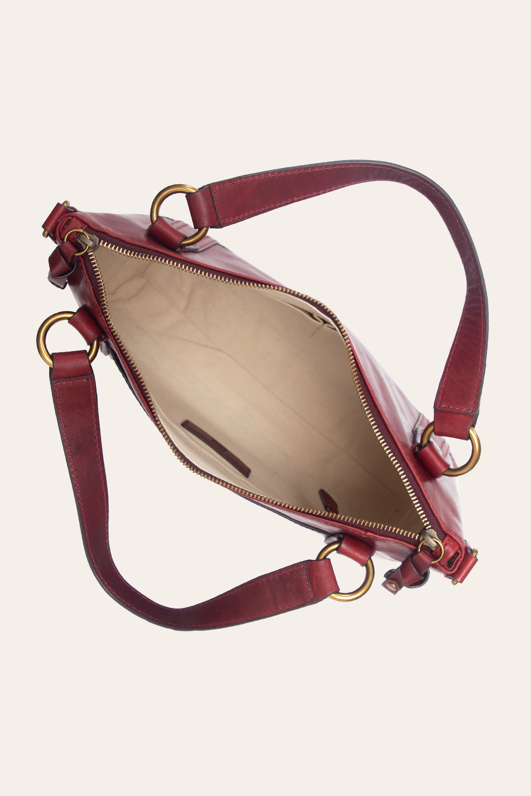 Berry Lacquer Melissa Medium Satchel - Berry Lacquer