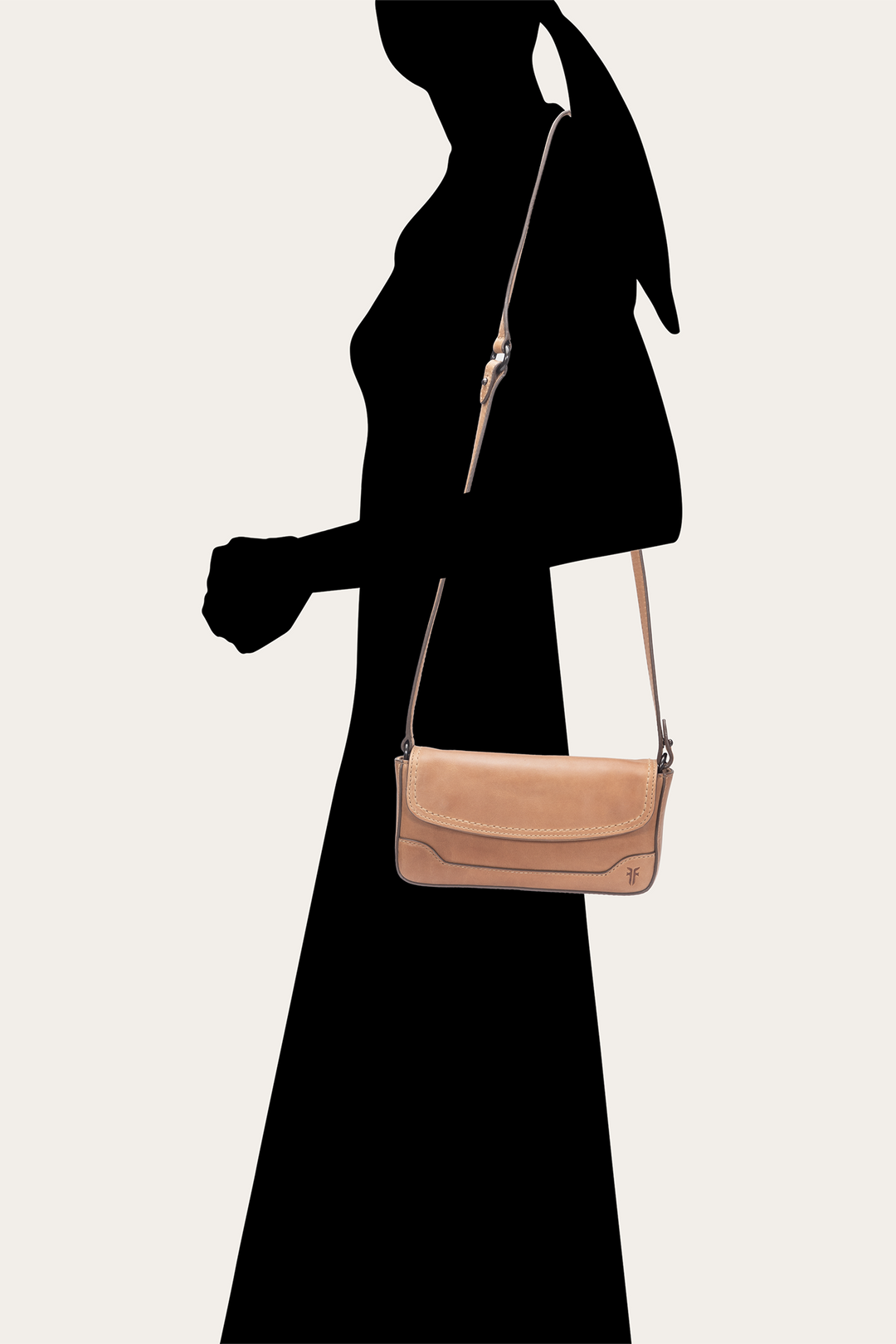 Beige Melissa Convertible Mini Flap - Beige