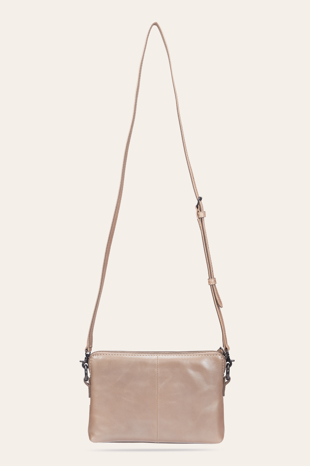 Light Bronze Melissa Crossbody Wristlet - Light Bronze