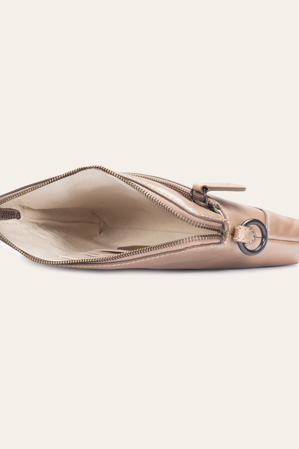 Light Bronze Melissa Crossbody Wristlet - Light Bronze