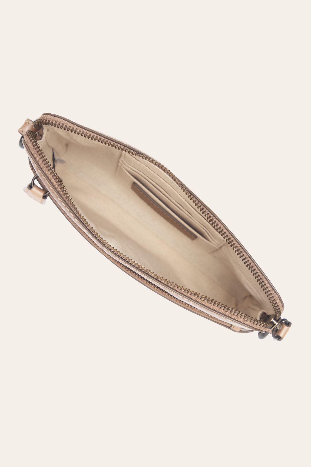 Light Bronze Melissa Crossbody Wristlet - Light Bronze