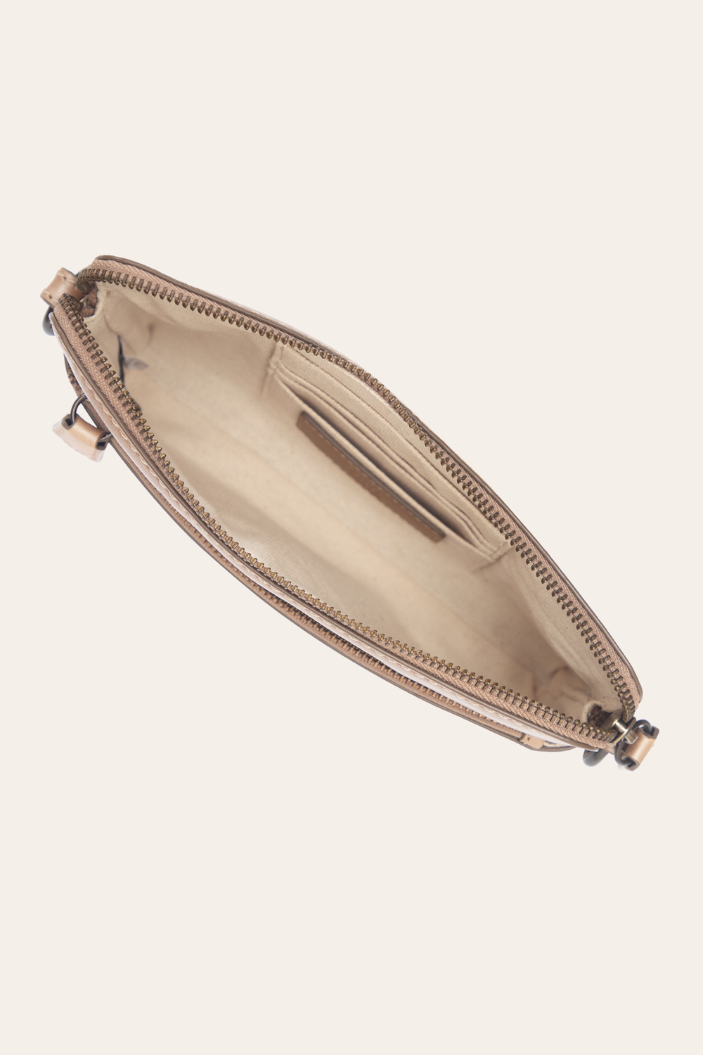Light Bronze Melissa Crossbody Wristlet - Light Bronze