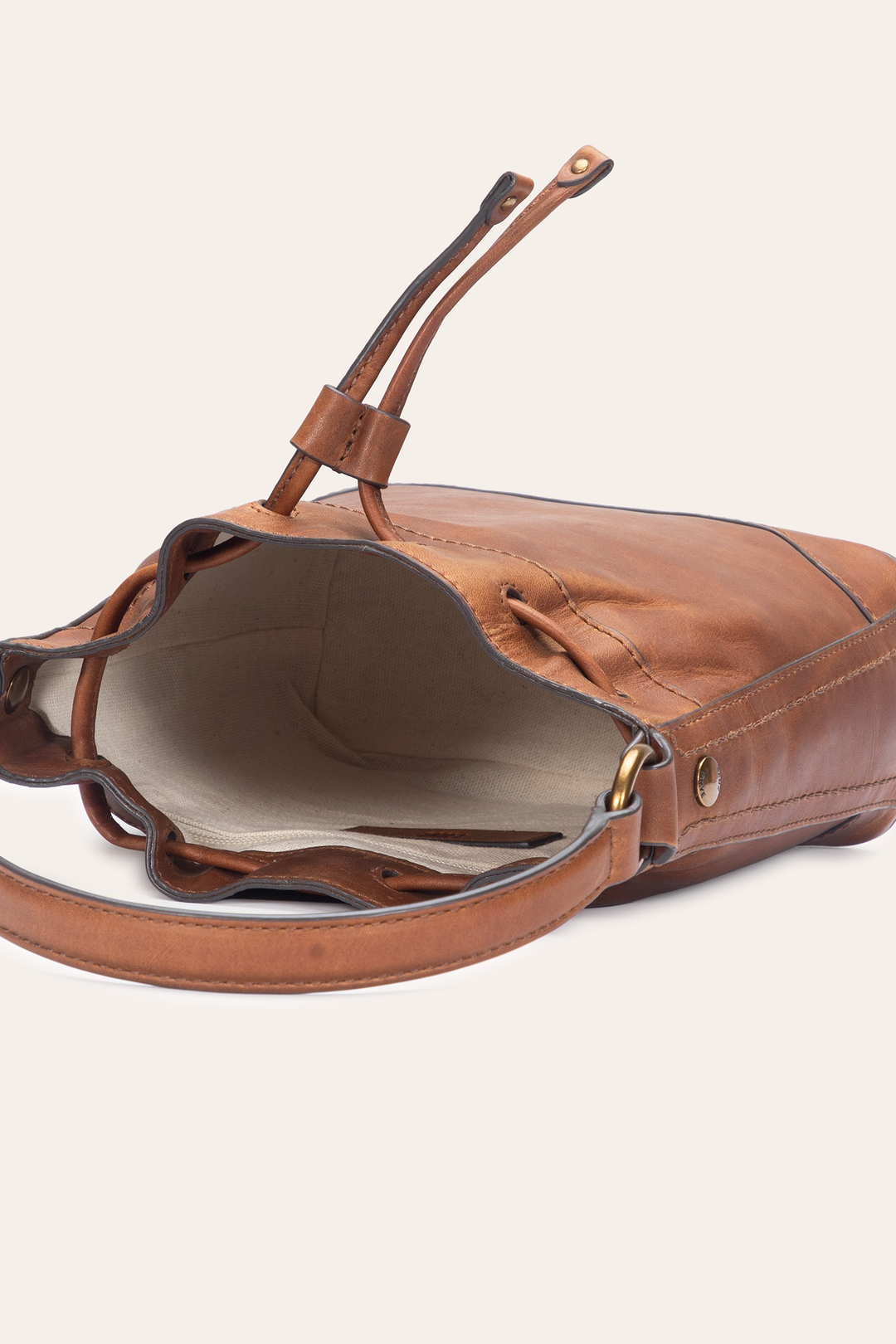 Cognac Melissa Convertible Bucket - Cognac