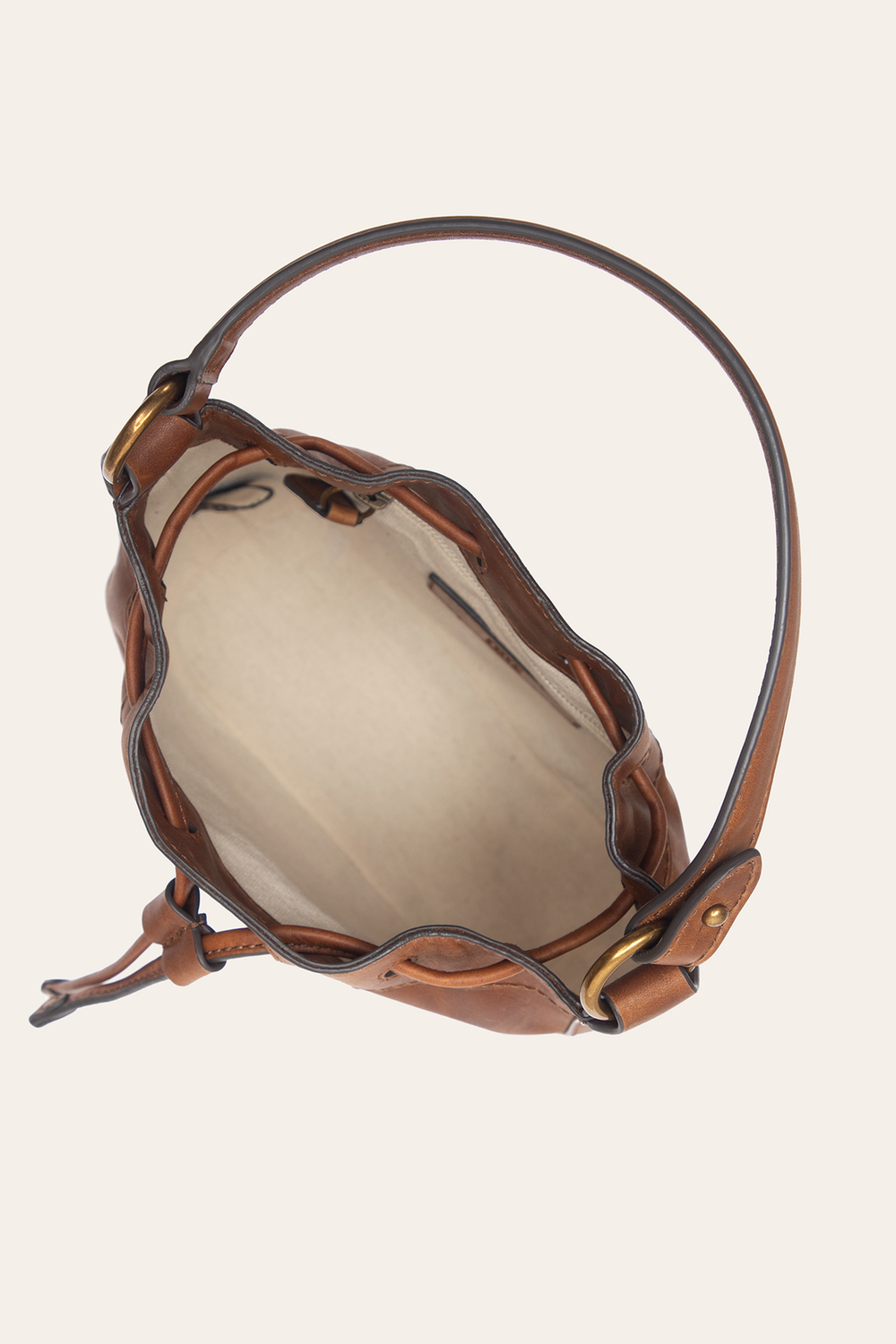 Cognac Melissa Convertible Bucket - Cognac