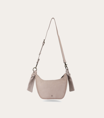 Nora Cream Knotted Crossbody - Cream