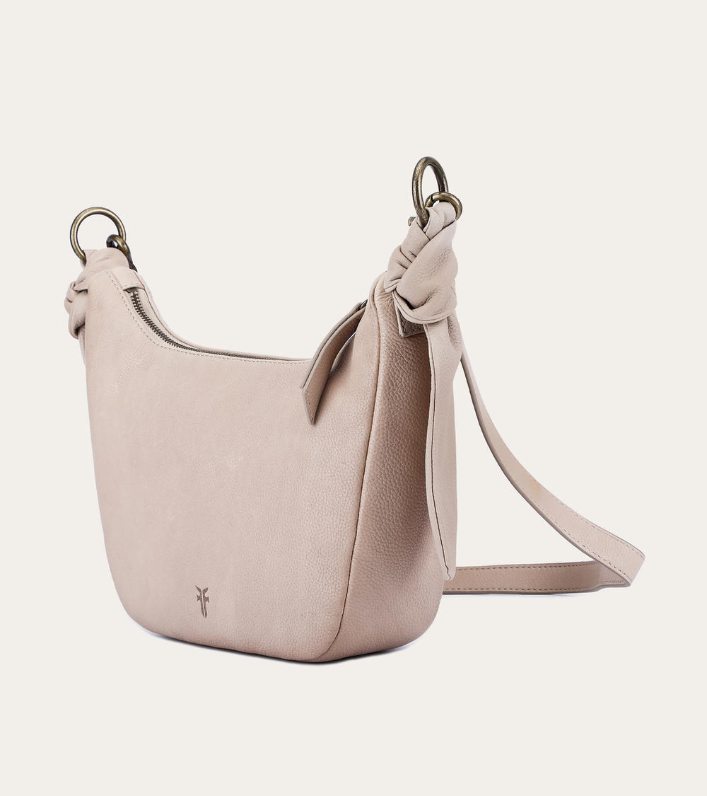 Nora Cream Knotted Crossbody - Cream