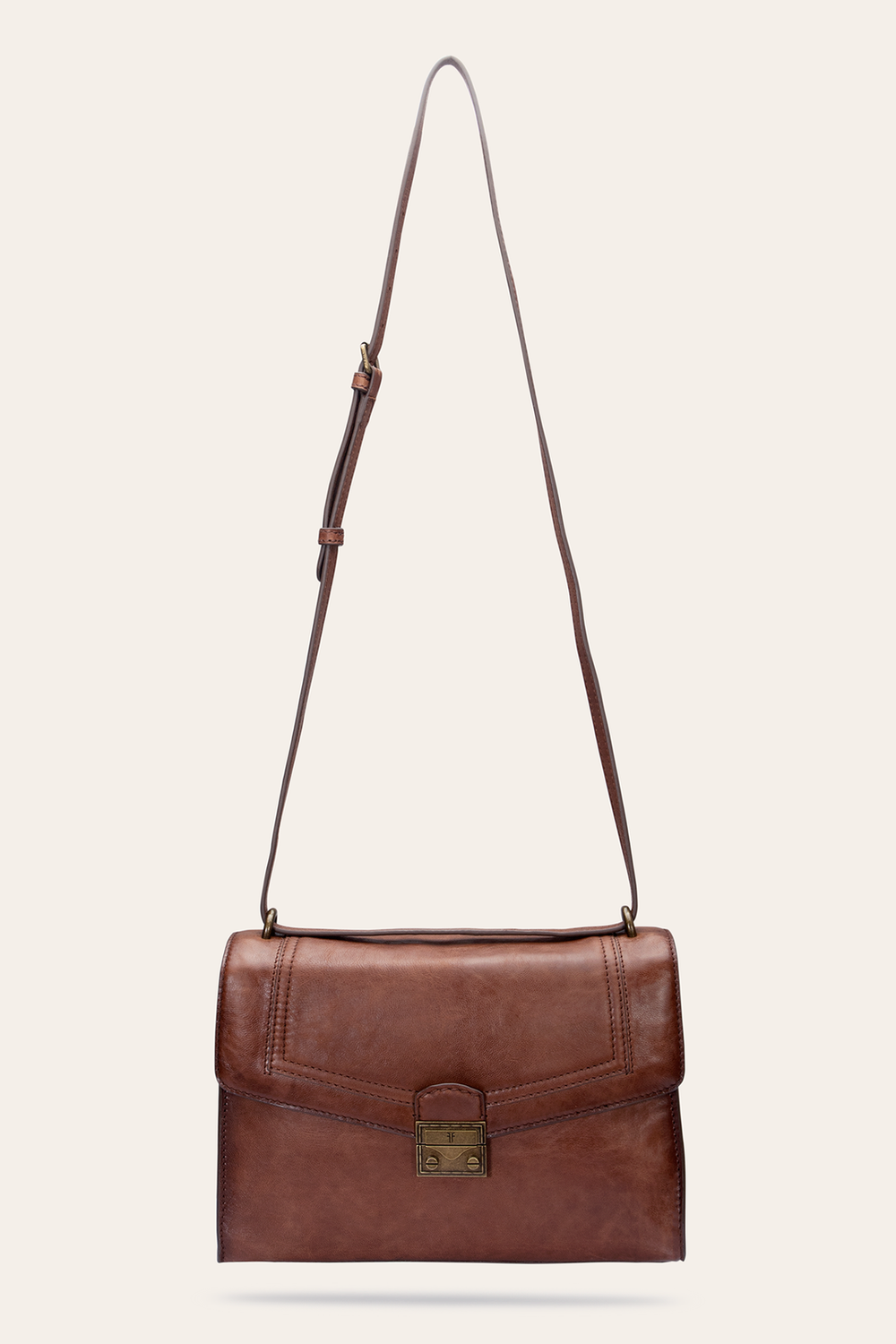Alex Cognac Flap Shoulder - Cognac