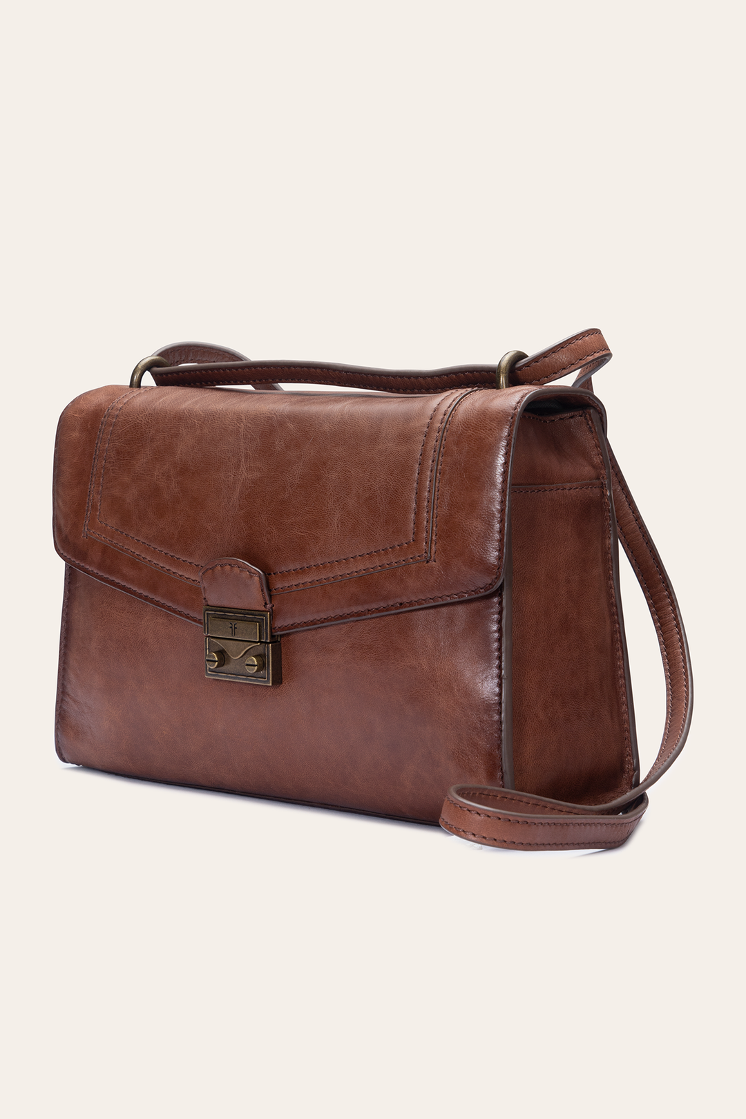 Alex Cognac Flap Shoulder - Cognac