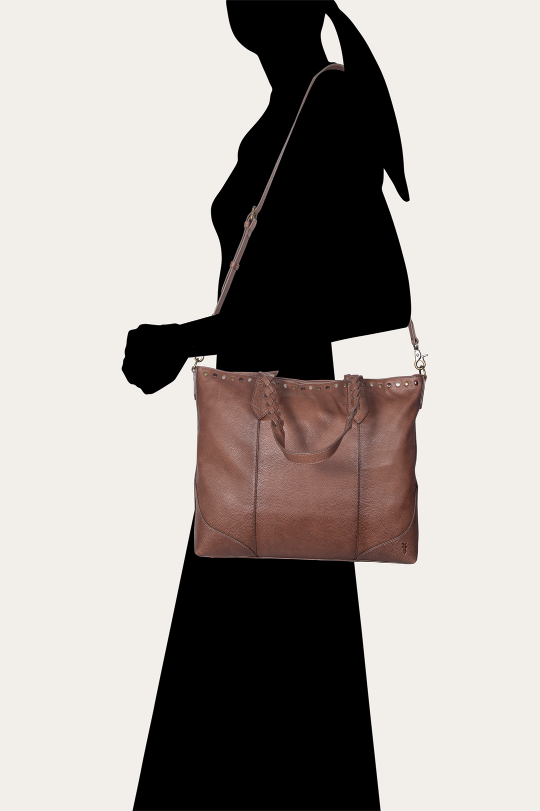 Soraya Dark Brown Shopper - Dark Brown